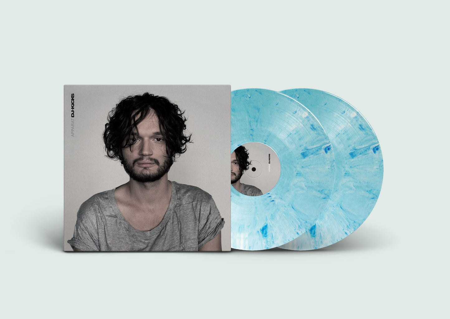 Various Artists: Apparat - DJ-Kicks: Apparat (!K7 40th Anniversary) [2LP colour repress marble blue vinyl]