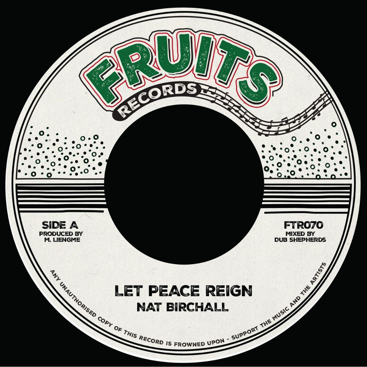 Nat Birchall & The 18th Parallel - Let Peace Reign [7" Vinyl]