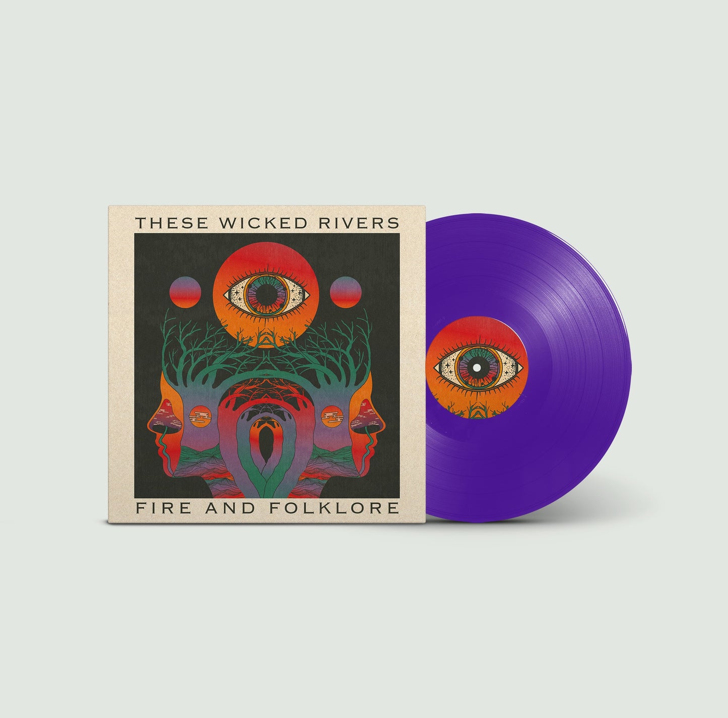 These Wicked Rivers - Fire & Folklore [Purple vinyl]