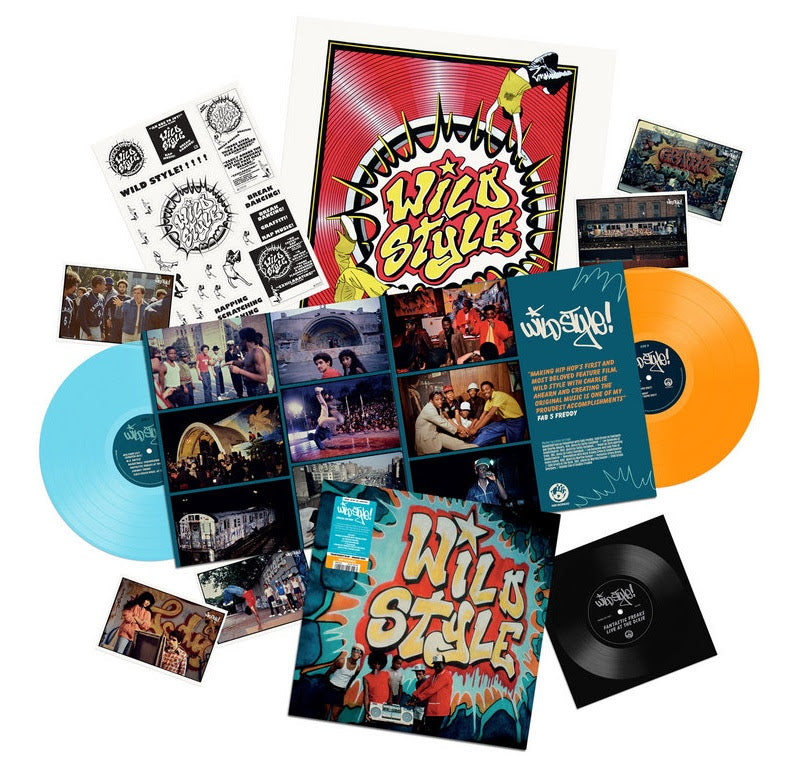 Various Artists - Wild Style (Special Edition) [transparent blue & orange vinyl]