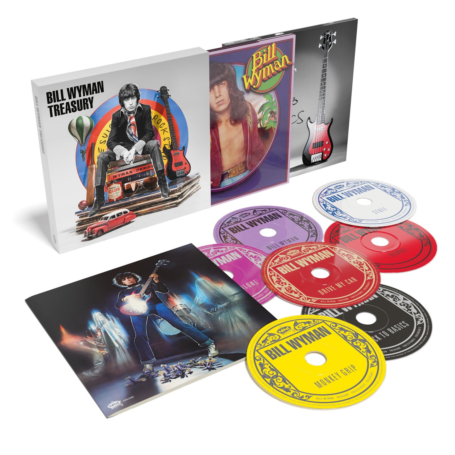 Bill Wyman - Treasury [7CD Box Set Deluxe Packaging]