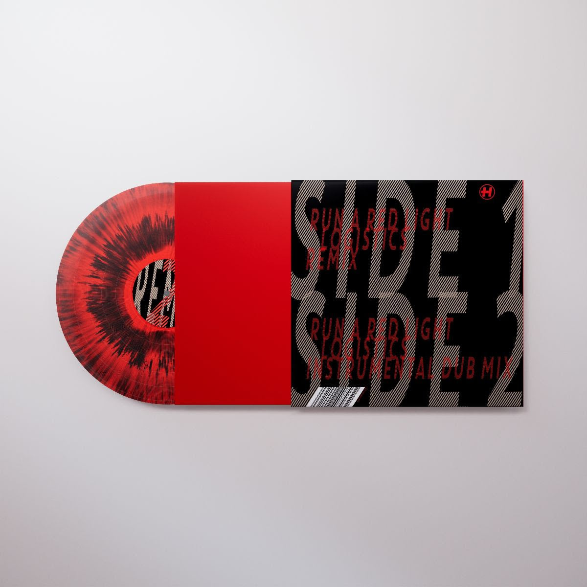 EBTG - Run A Red Light (Logistics Rmx) (black & red dust vinyl)