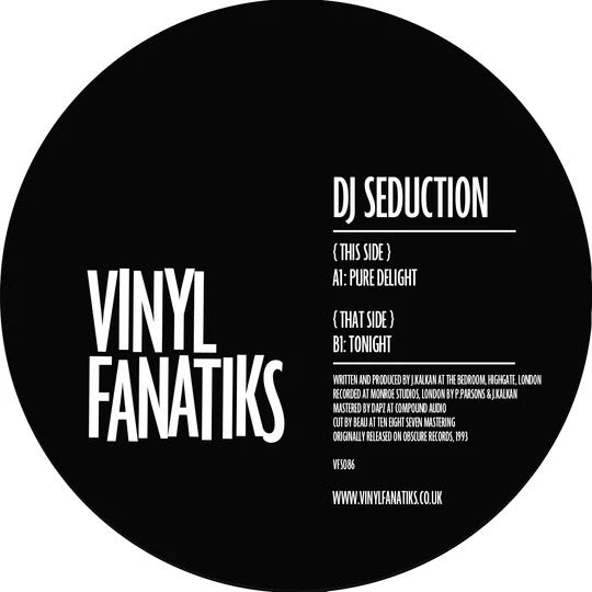 DJ Seduction - Pure Delight / Tonight