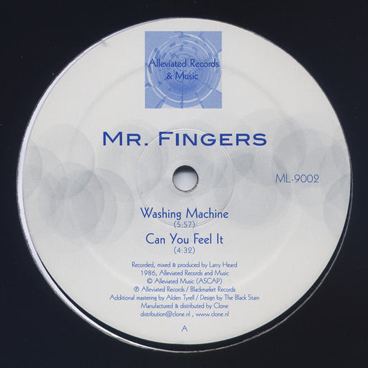MR FINGERS - Washing Machine (ONE PER PERSON)