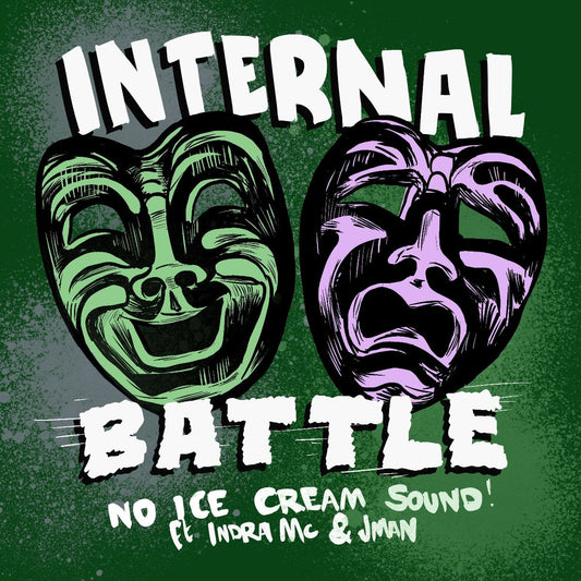 No Ice Cream Sound - Internal Battle ft. Indra MC & Jman [7" Vinyl]