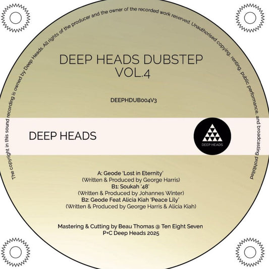Various Artists - Deep Heads Dubstep Vol.4 [Sampler 3] [White Vinyl]
