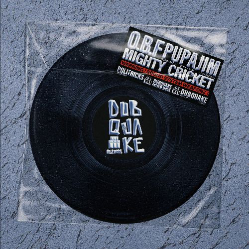 O.B.F, Pupajim & Mighty Cricket - Politricks / Dubquake 2006 [Black Glitter Vinyl]