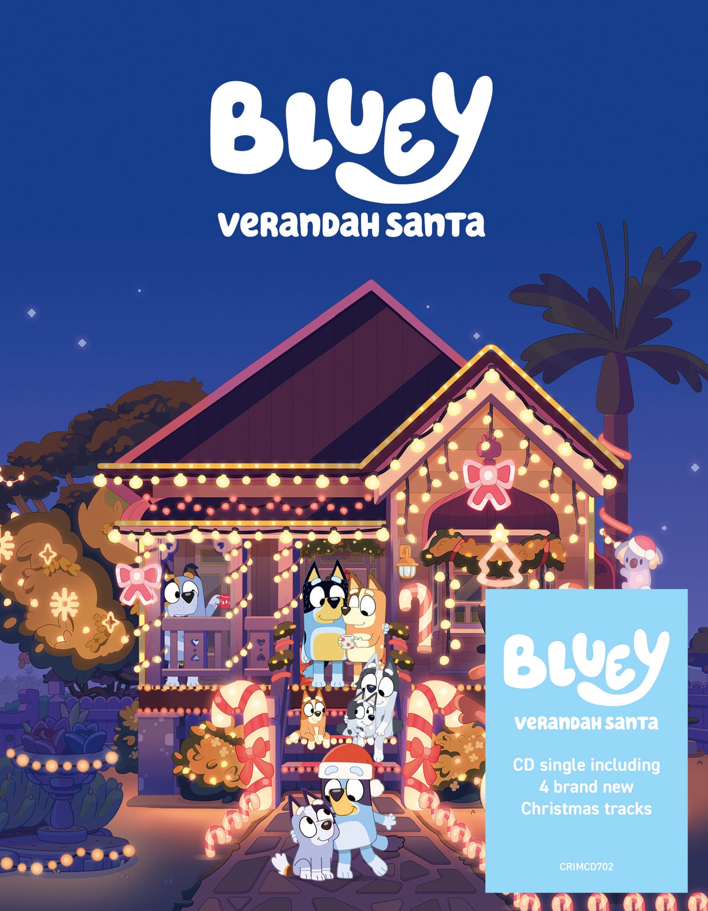 Bluey - Verandah Santa [CD single]