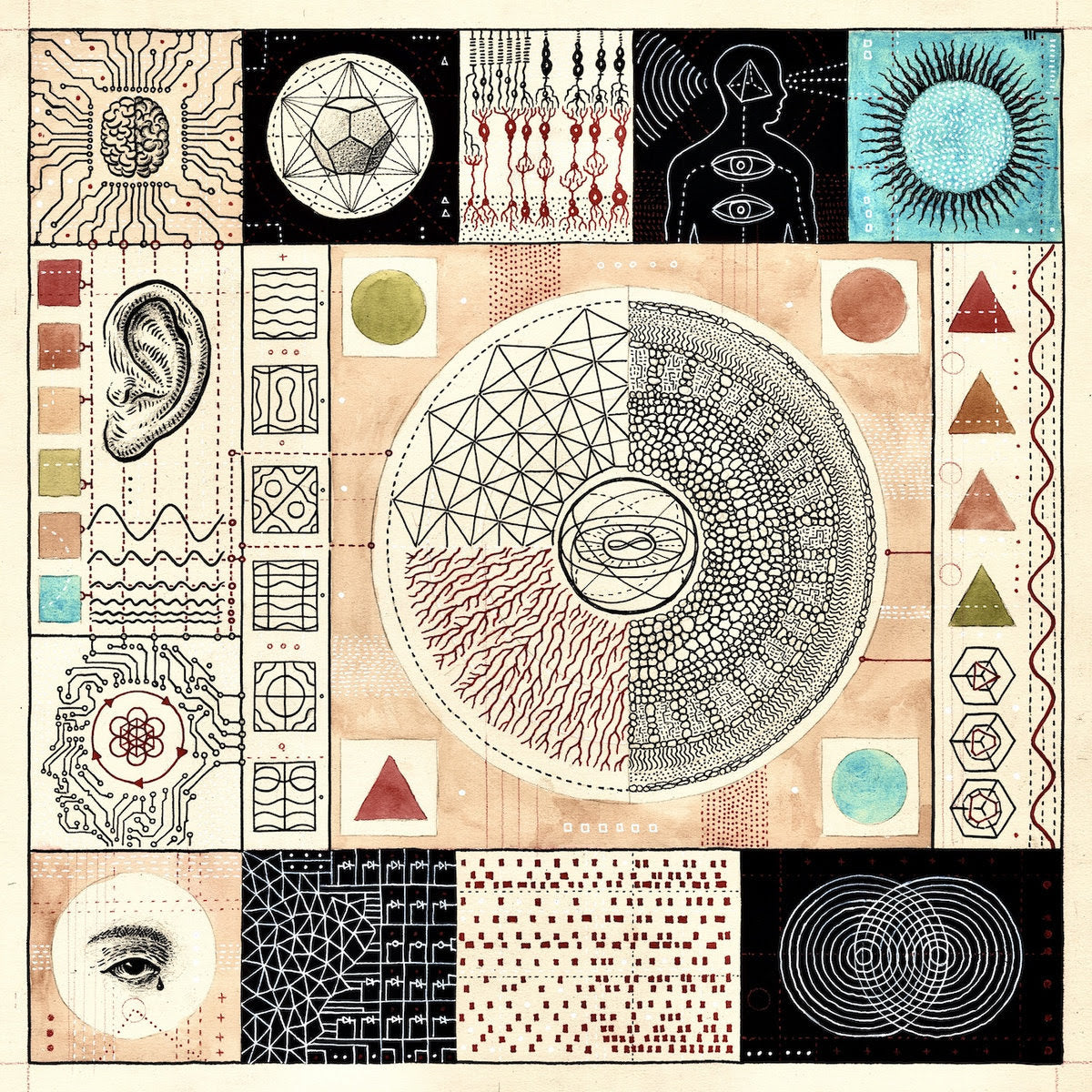 Max Cooper and Rob Clouth - 8 Billion Realities [180g Coloured Splattered Vinyl]