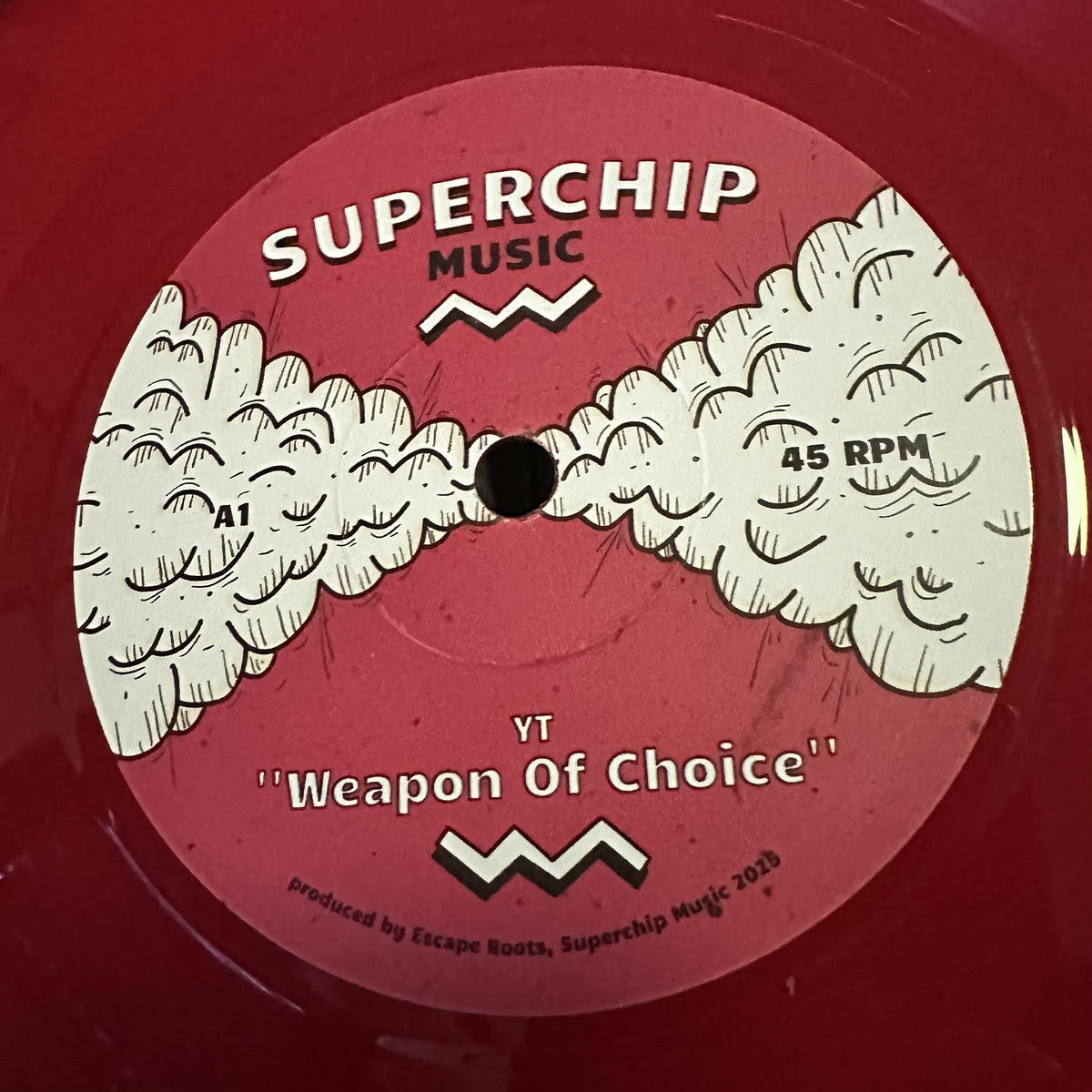 YT, Escape Roots & Simma - Weapon Of Choice [7" Red Vinyl]