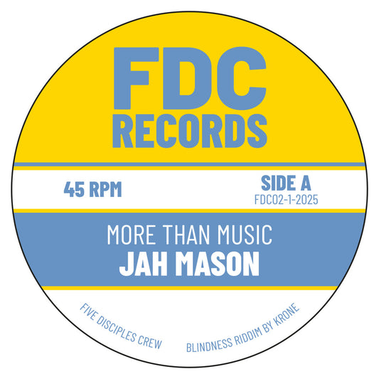 Jah Mason / Brush - More Than Music / I See [7" Vinyl]