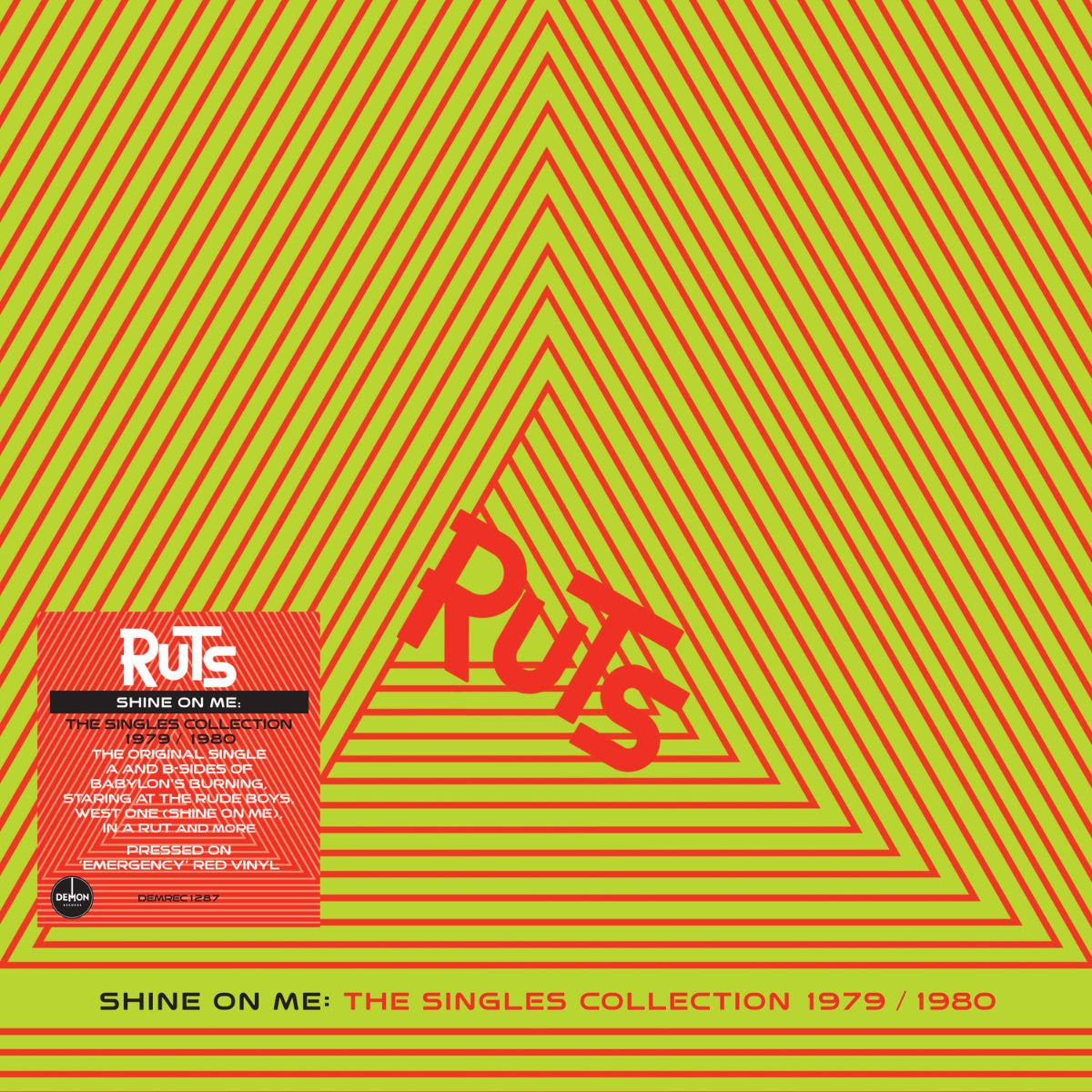 THE RUTS - Shine On Me: The Singles Collection 1979/1980 [Emergency Red Vinyl]