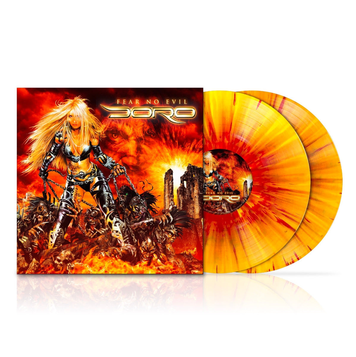 DORO - Fear No Evil [Yellow/Red Splatter 2LP]