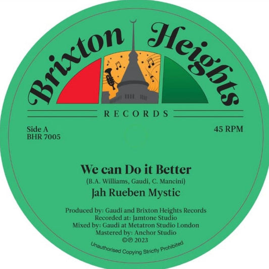Jah Rueben Mystic / Gaudi - We Can Do It Better [7" Vinyl]
