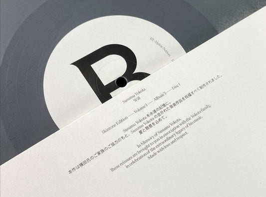 Susumu Yokota - Will (Skintone Edition) [Cool Grey 2x12” vinyl LP]