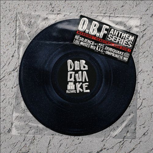 O.B.F - Resilience / Dubquake 2026 [Black Glitter Vinyl]
