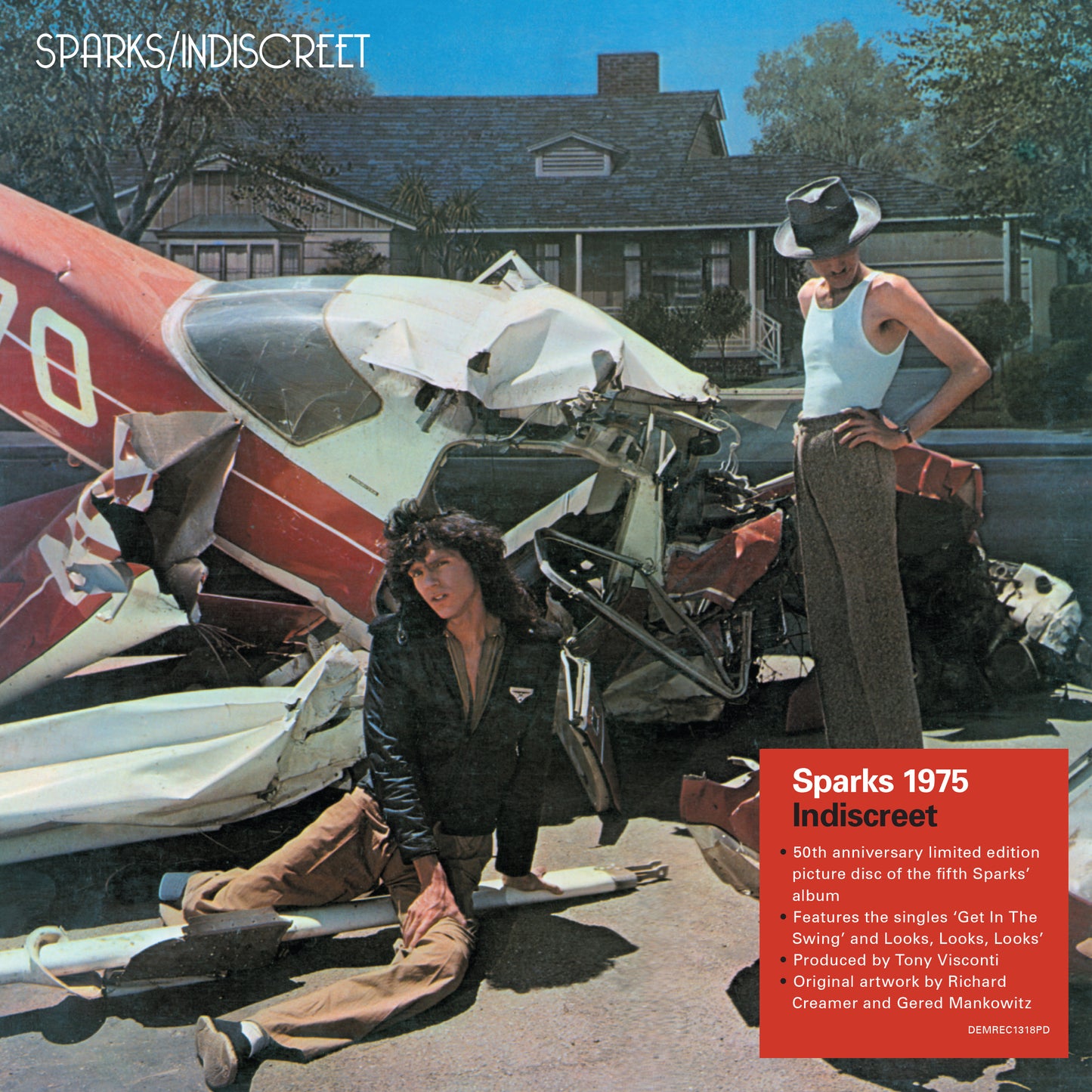 Sparks - Indiscreet [Limited Edition Picture Disc]
