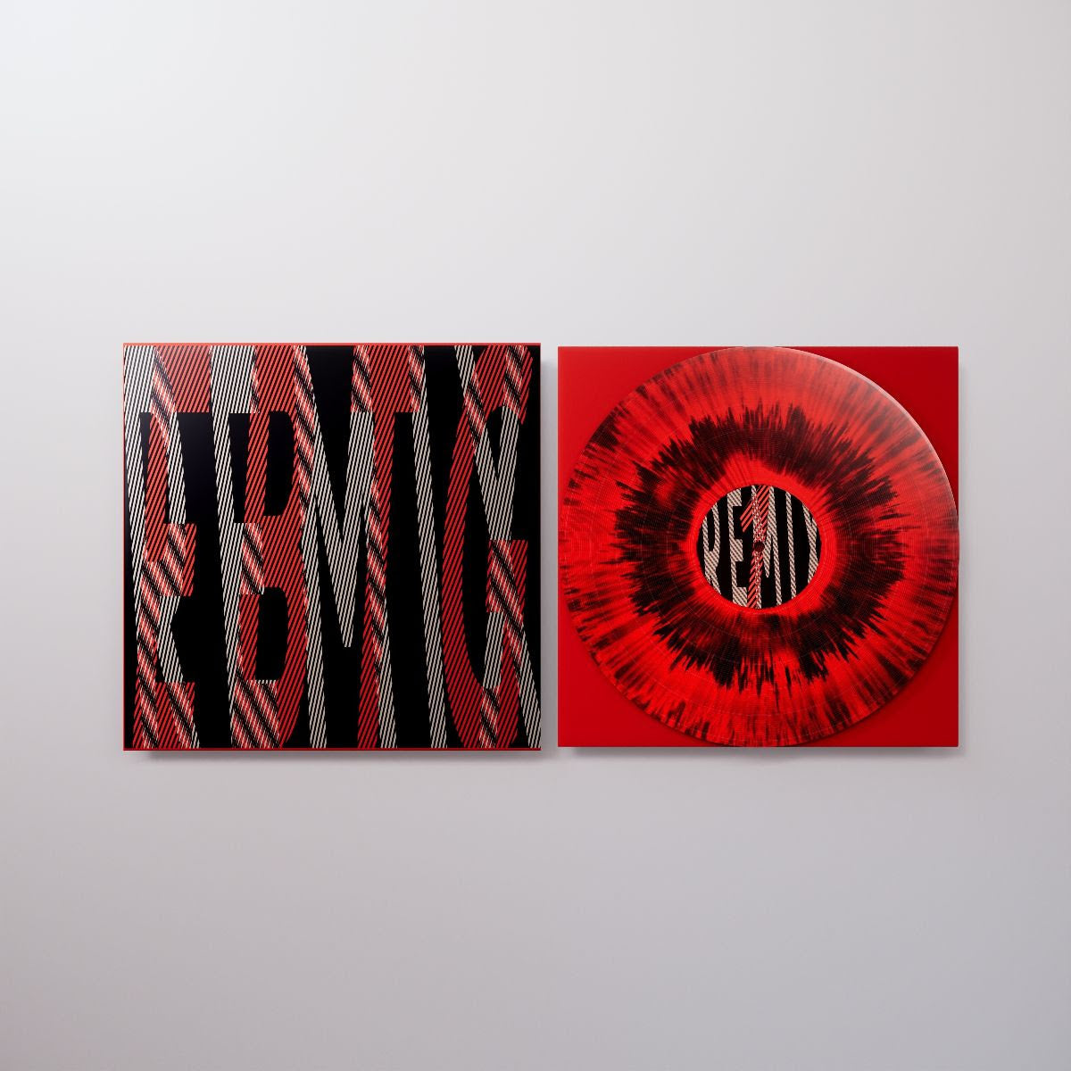 EBTG - Run A Red Light (Logistics Rmx) (black & red dust vinyl)