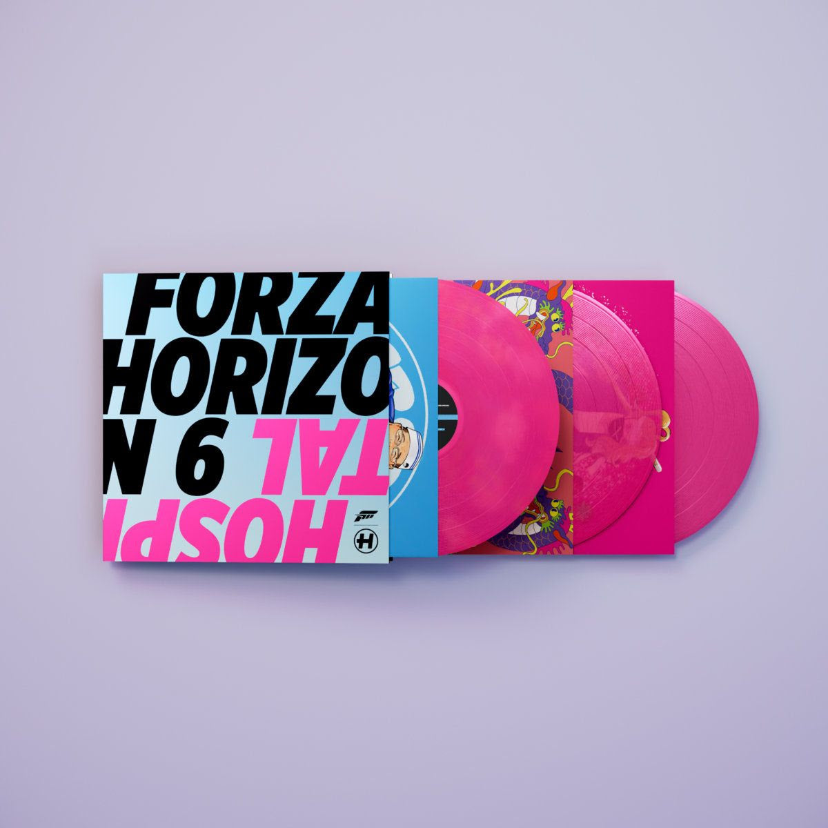 Various Artists - Hospital Records: Forza Horizon 6 (triple gatefold pink vinyl)