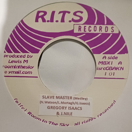 Gregory Isaacs & J Nile - Slave Master Medley [7" Vinyl]