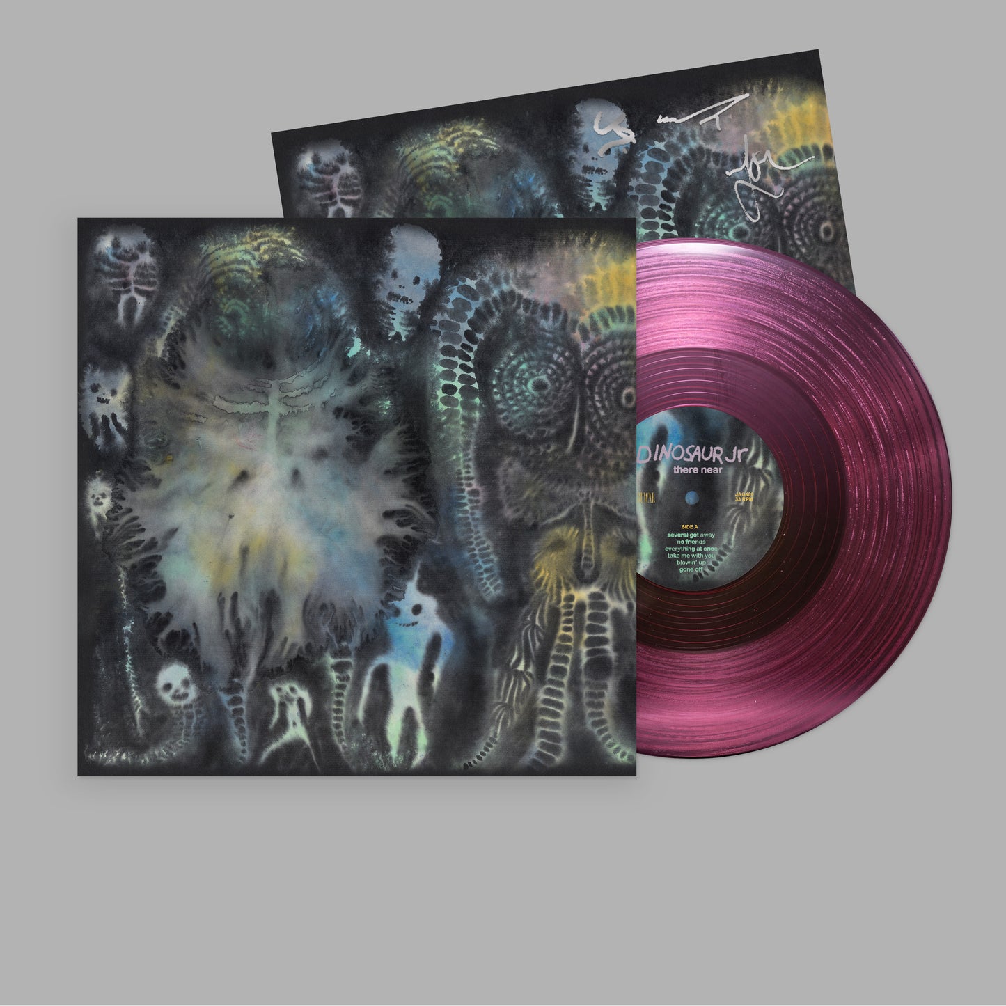 Dinosaur Jr. - There Near [Pink Clear Vinyl w/ signed print] (ONE PER PERSON)