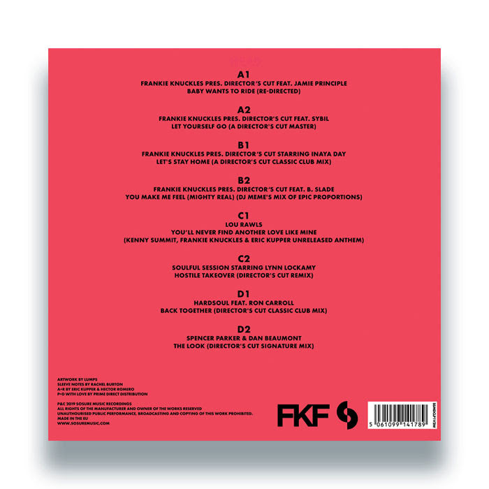 Frankie Knuckles & Eric Kupper - The Director’s Cut Collection Volume Two [White Vinyl 2LP]