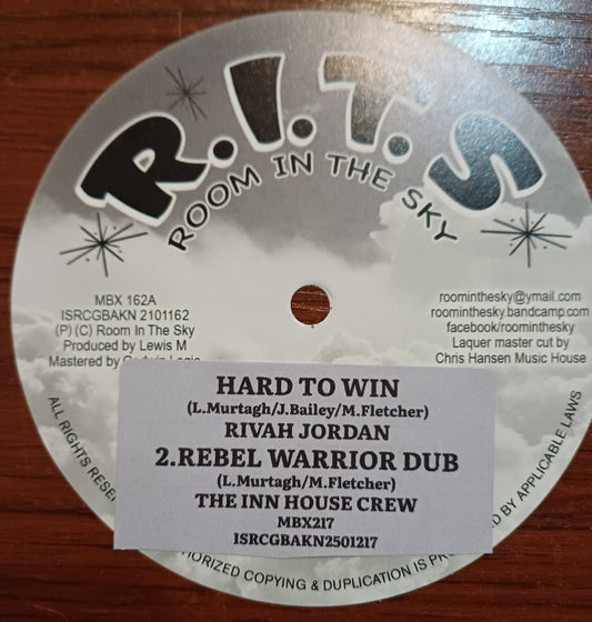 Rivah Jordan / J Nile - Hard To Win / Reggae Vibe [10" Vinyl]