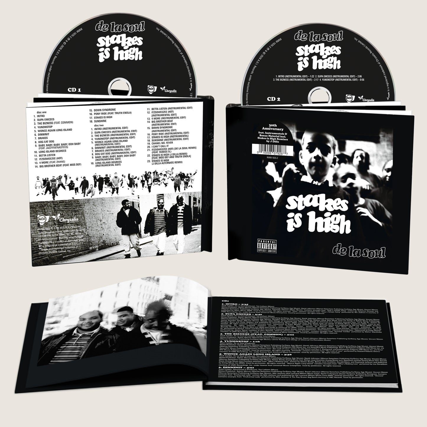 De La Soul - Stakes Is High (30th Anniversary) [CD2]