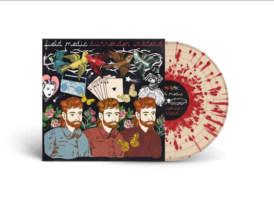 Field Medic - surrender instead [bone with red splatter vinyl]