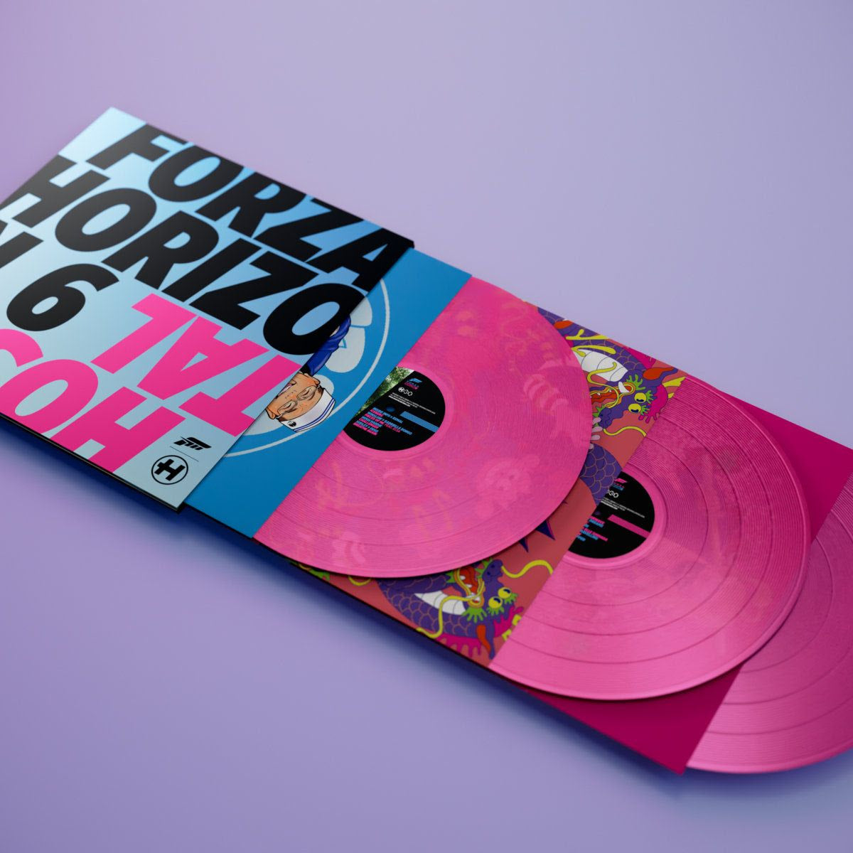 Various Artists - Hospital Records: Forza Horizon 6 (triple gatefold pink vinyl)