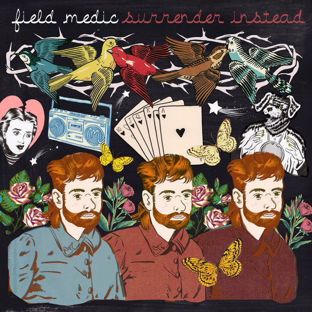 Field Medic - surrender instead [bone with red splatter vinyl]