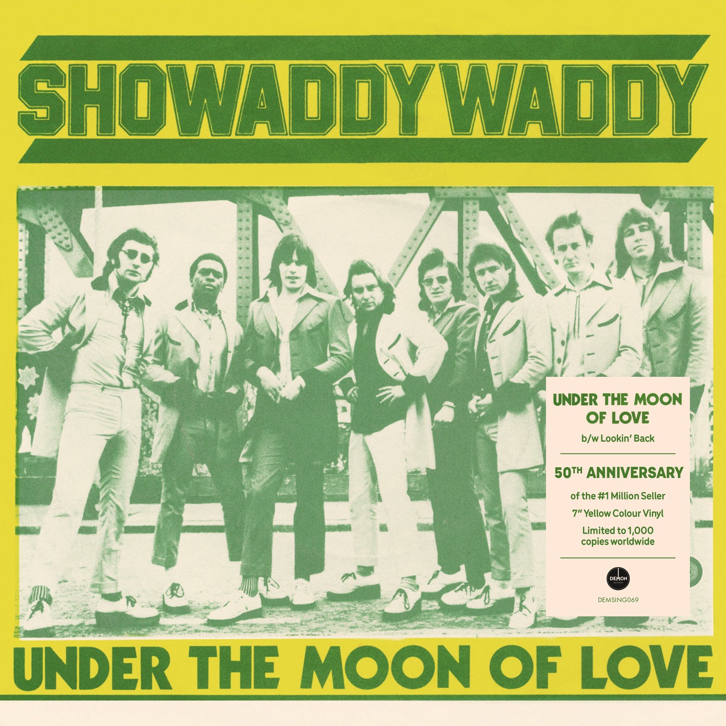 Showaddywaddy - Under The Moon Of Love [7” colour vinyl]