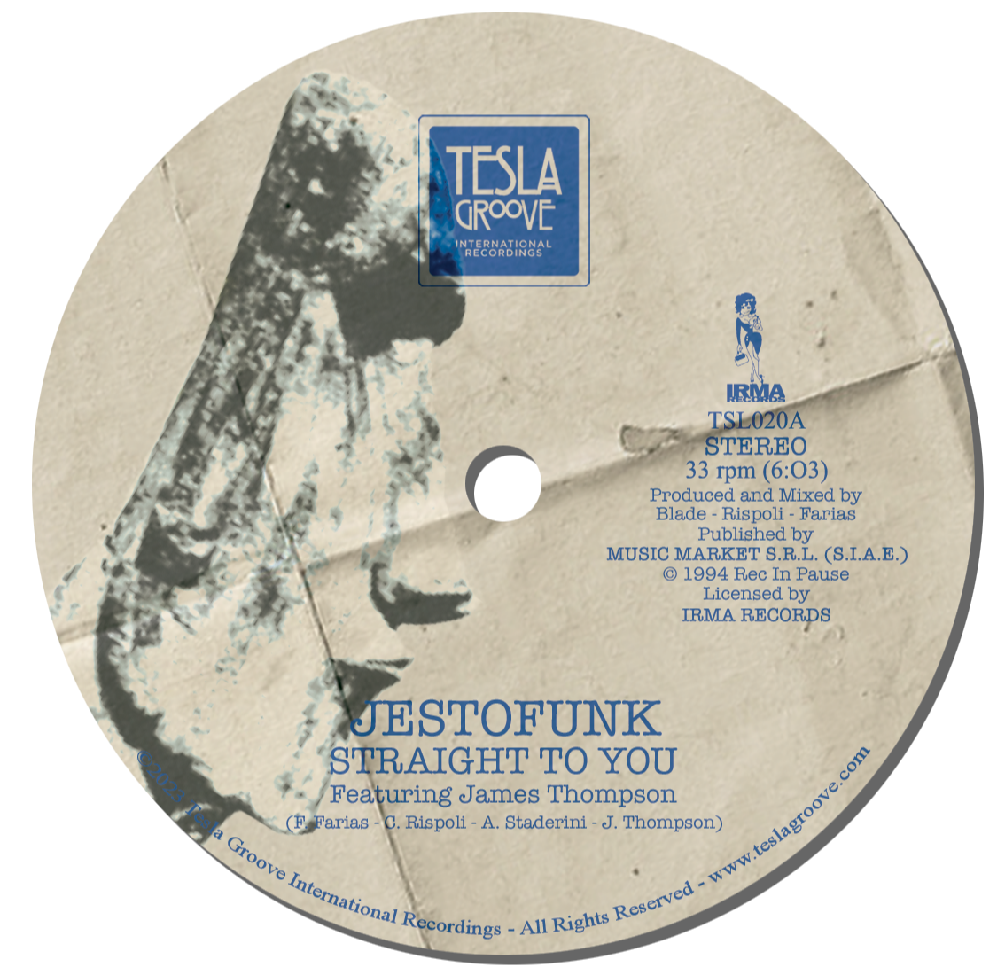 Jestofunk - Straight To You (feat. James thompson) b/w I’m Gonna Love You