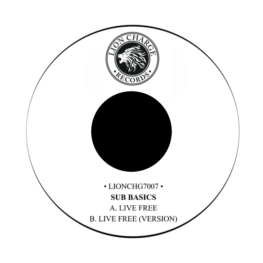 Sub Basics - Live Free [7" Hand-Stamped Vinyl]