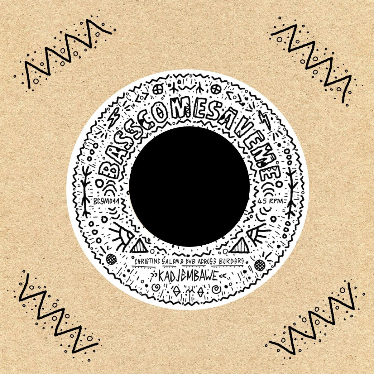 Christine Salem & Dub Across Borders - Kadjembawe [7" Vinyl]