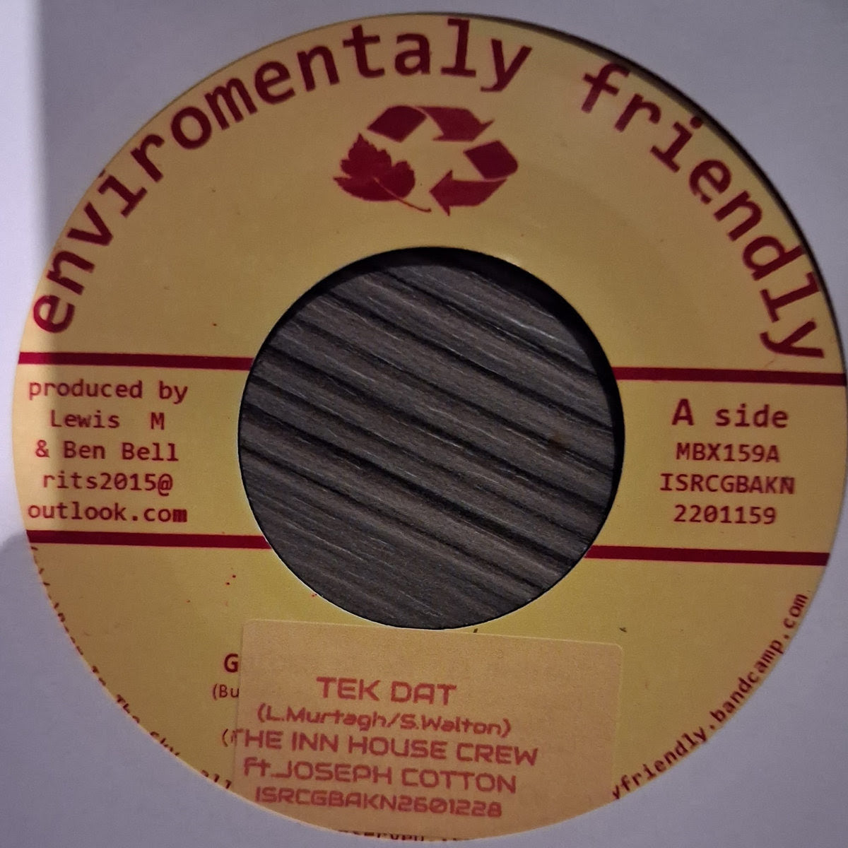 The Inn House Crew ft. Joseph Cotton - Tek Dat [7" Vinyl]
