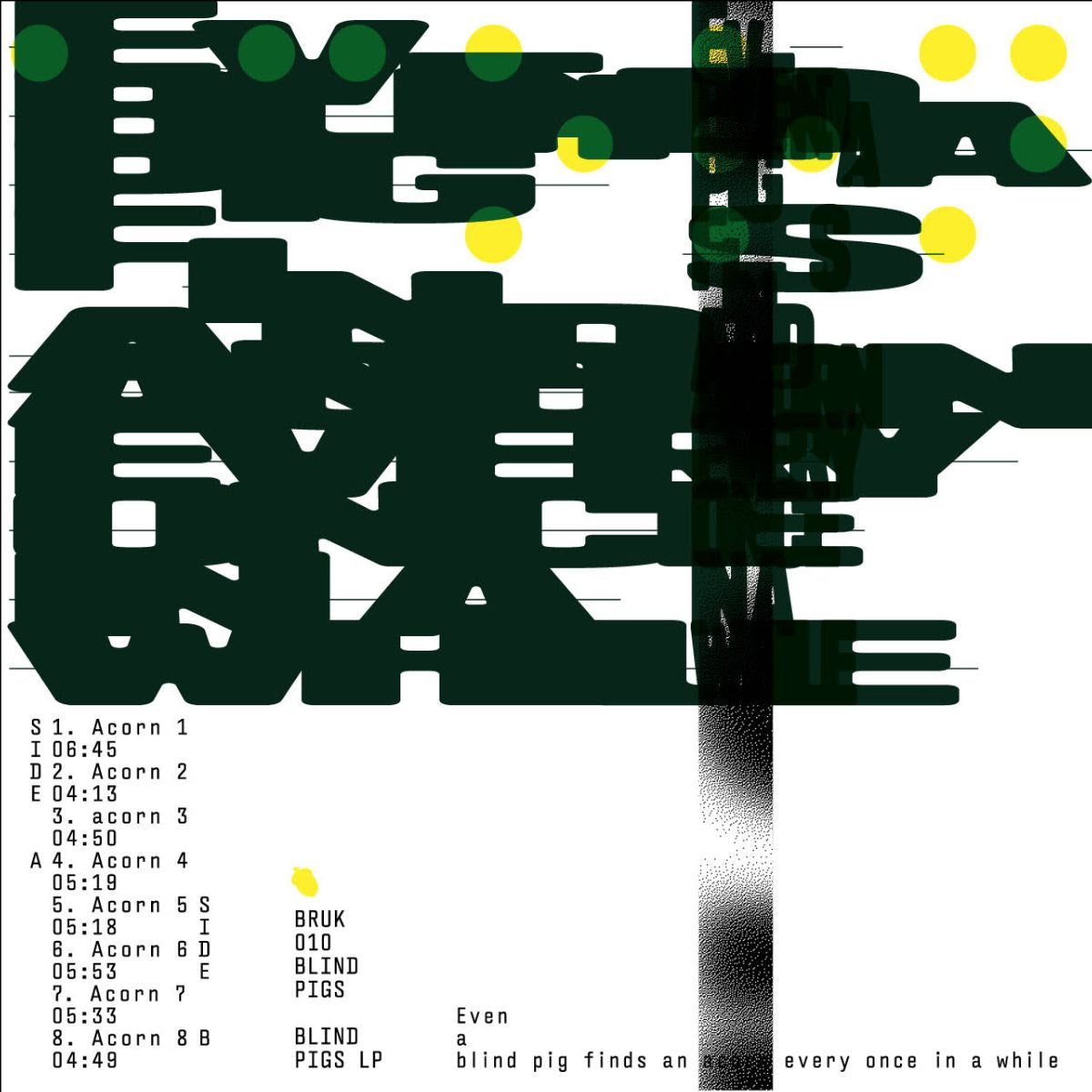 Blind Pigs - Blind Pigs EP [Cassette]