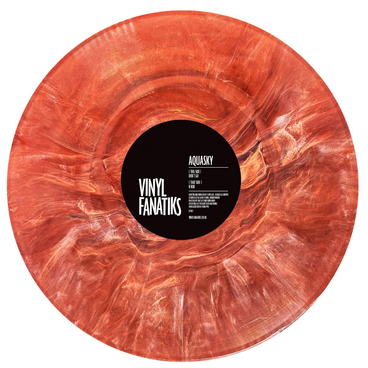 Aquasky - Don't Go / K-Rox [180g Cosmic Mars Vinyl]