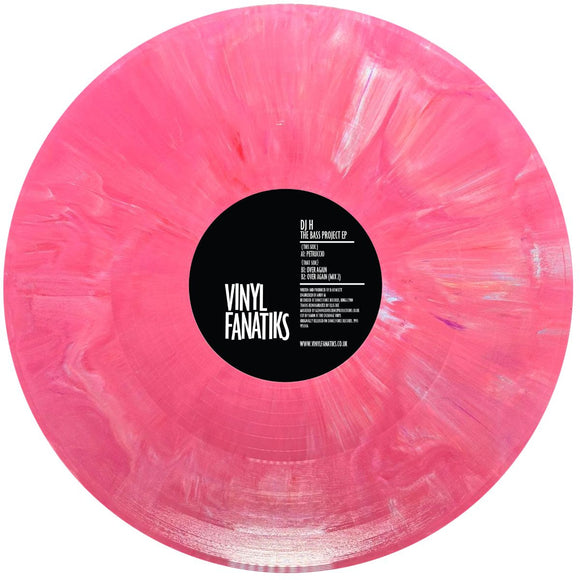 DJ-H - The Bass Project [180g Pink Marbled Vinyl]