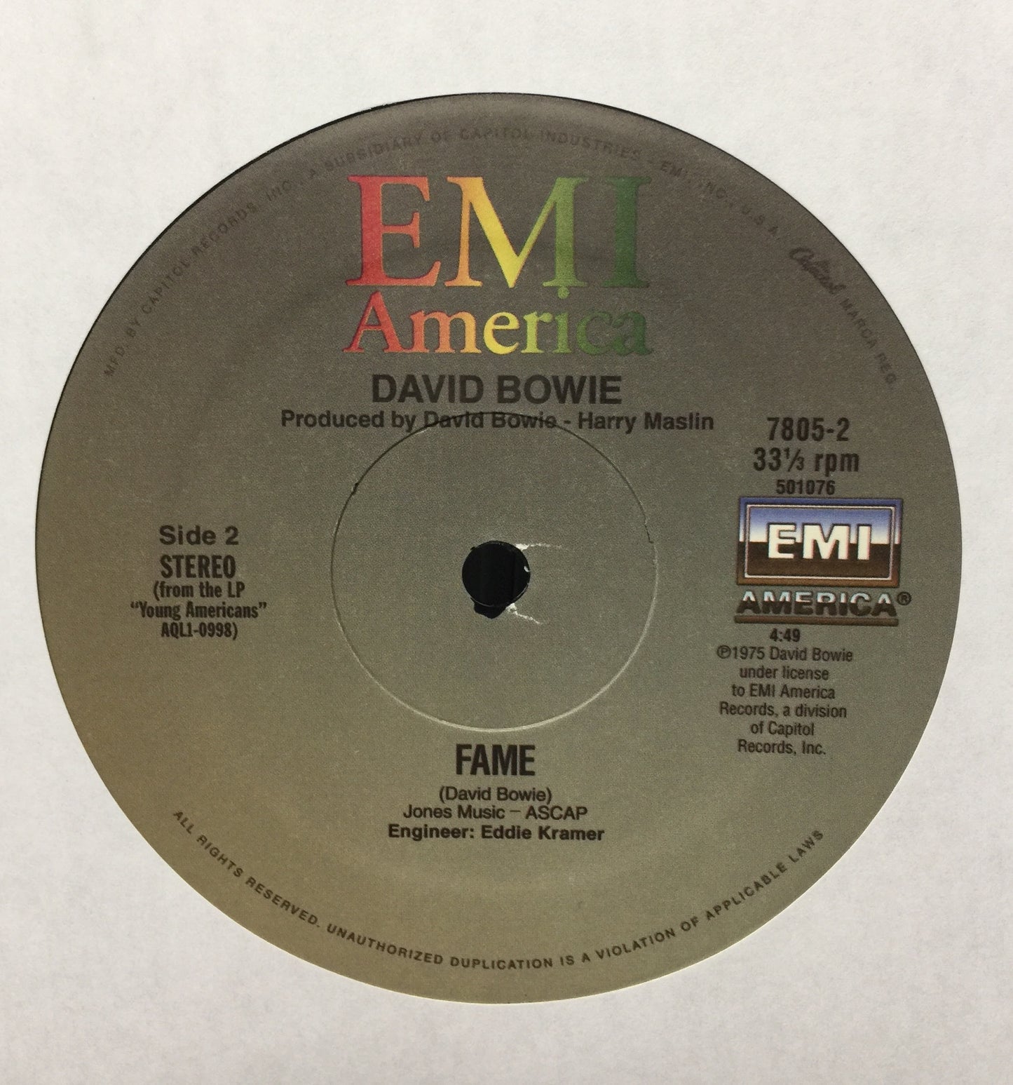 David Bowie - Let's Dance / Fame