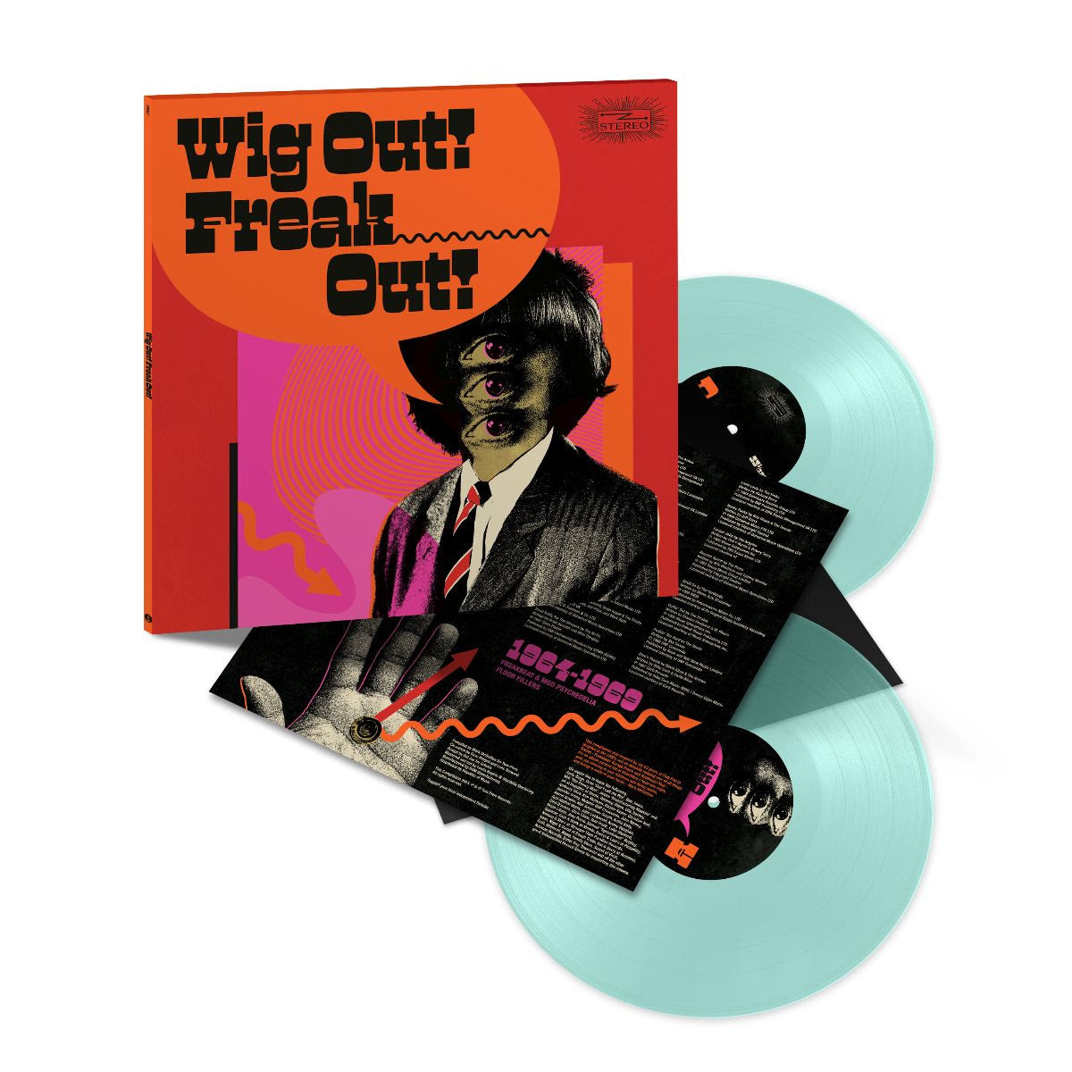 Various Artists - Wig Out! Freak Out! (Freakbeat & Mod Psychedelia Floorfillers) [2LP Coloured]