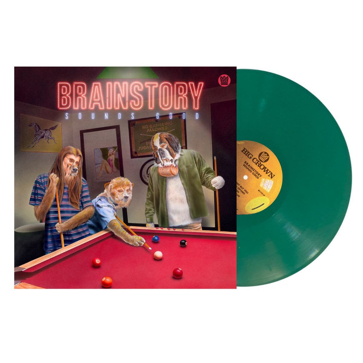 Brainstory - Sounds Good [Green Felt Vinyl]