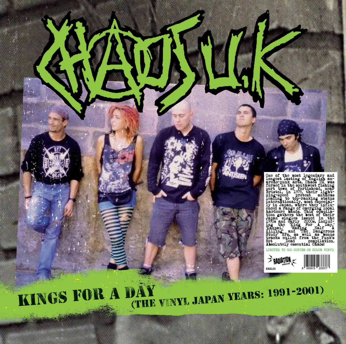 CHAOS U.K. - Kings For A Day (The Vinyl Japan Years: 1991-2001)
