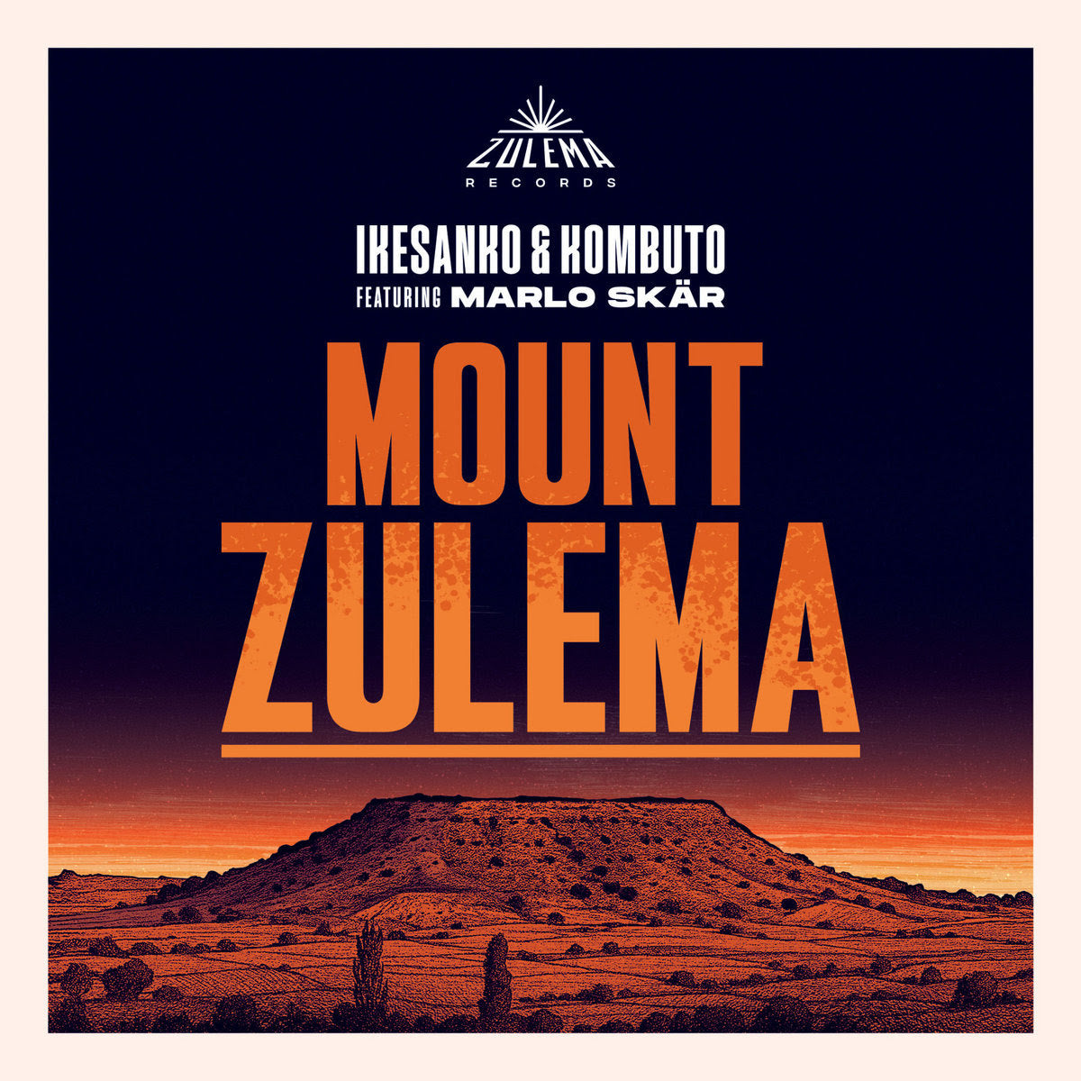 Ikesanko & Kombuto - Mount Zulema ft. Marlo Skär [7" Vinyl]