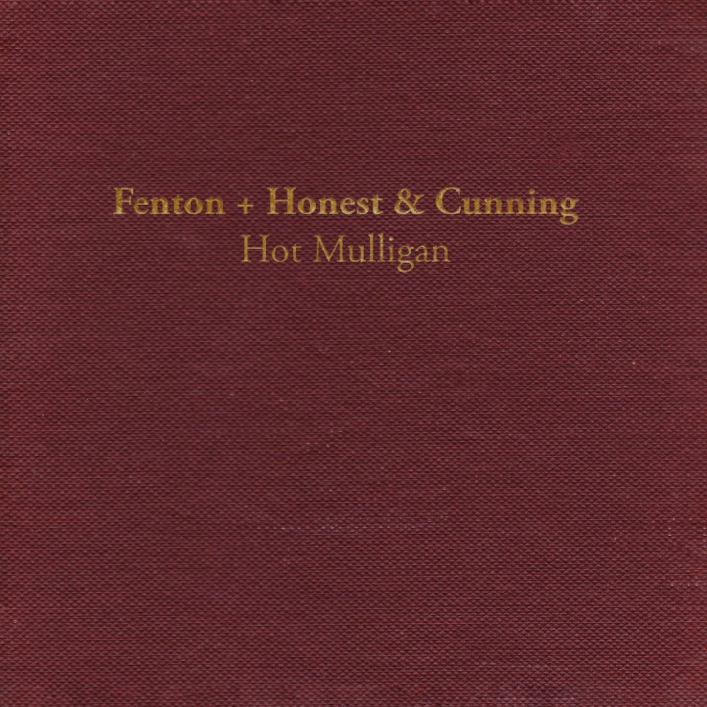 Hot Mulligan 𒑠 Fenton + Honest & Cunning [lava coloured vinyl]