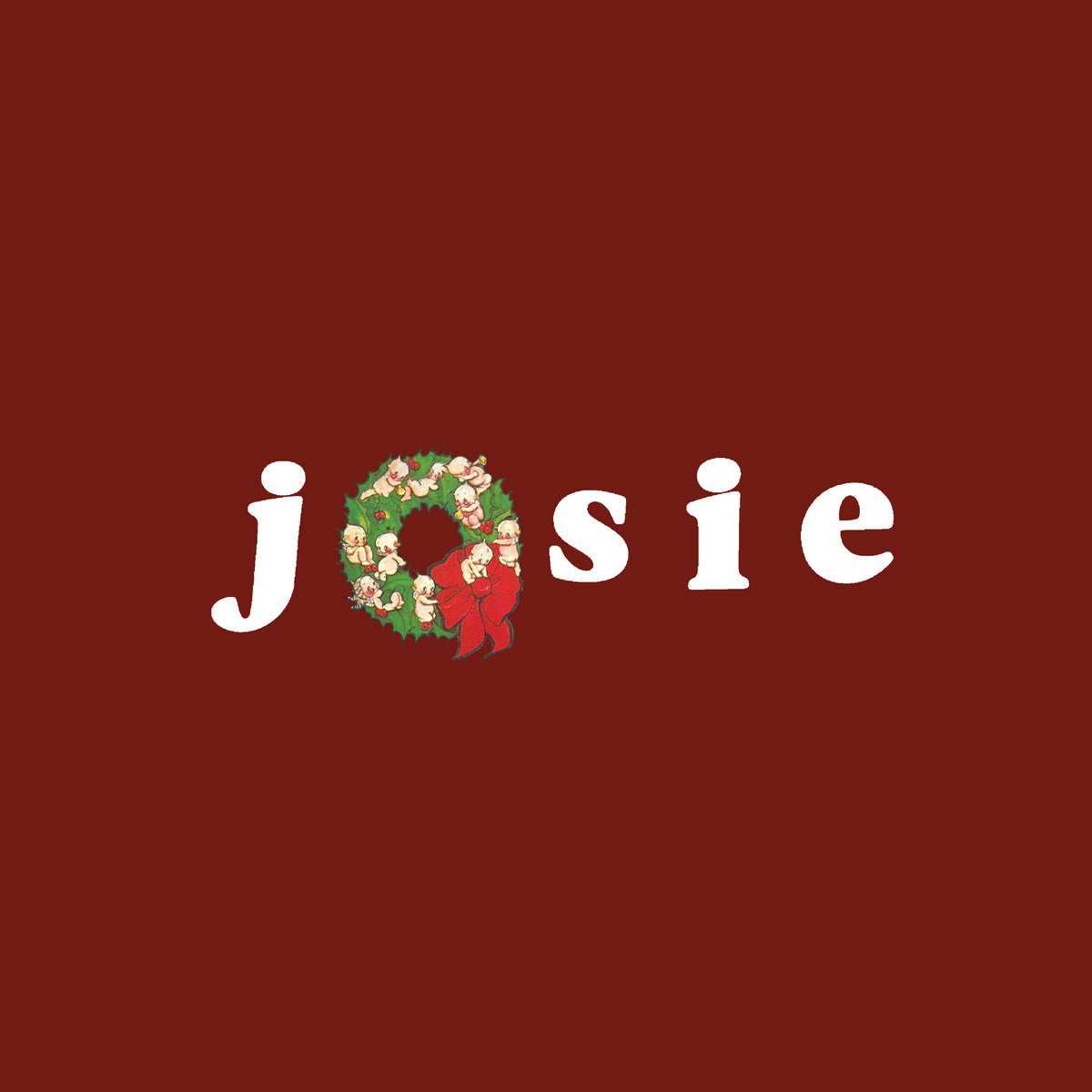 JOSIE - CHRISTMAS IS OVER! (IF YOU WANT IT) / MR. SCROOGE [7” Snowwhite bio-vinyl]