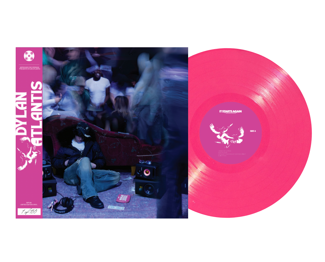 Dylan Atlantis - It Starts Again [Hot Pink Vinyl]