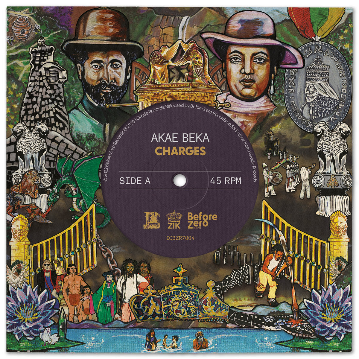 Akae Beka - Charges [7" Vinyl]