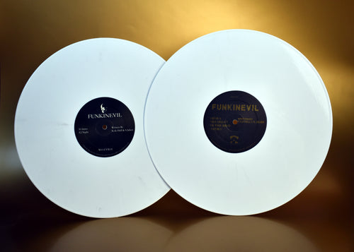 Steven Julien and Kyle Hall - Funkinevil [2x12" White Vinyl]
