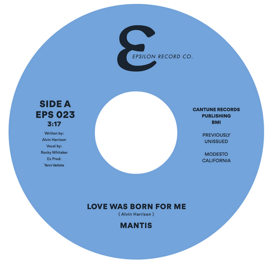 MANTIS - LOVE WAS BORN FOR ME [7" Vinyl]